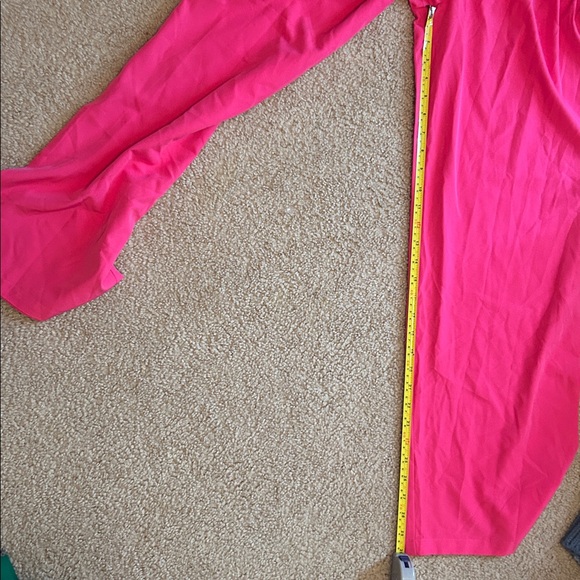 SHEIN Hot Pink and Blue Pleated Pants - Picture 12 of 12